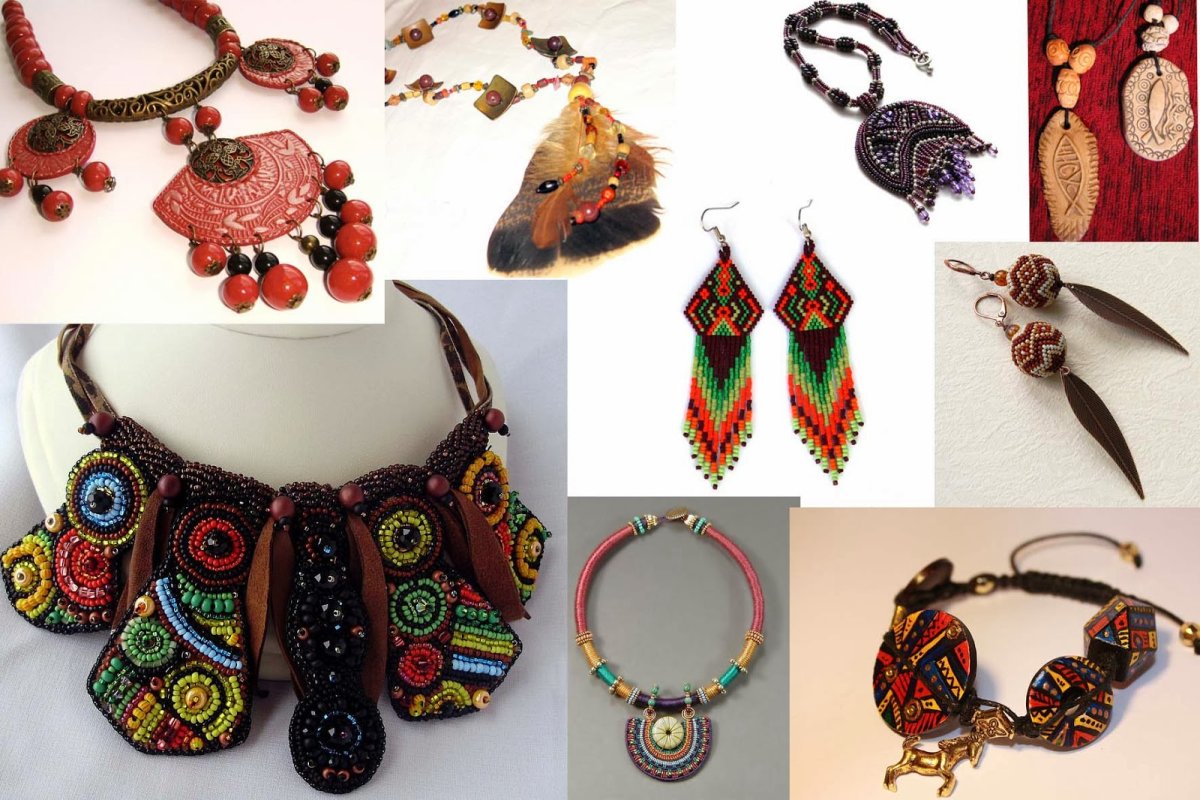 Бижутерия в этническом стиле