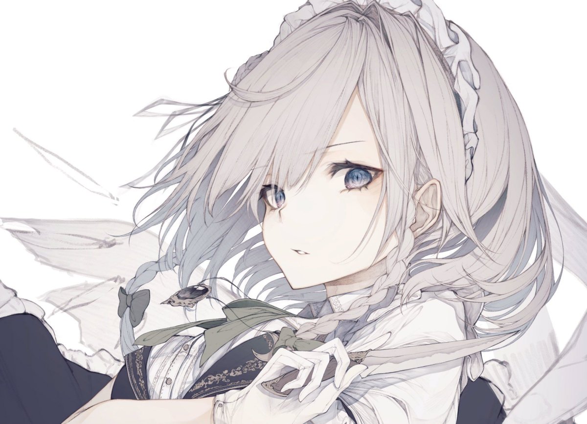 Беловолосая герцогиня аниме