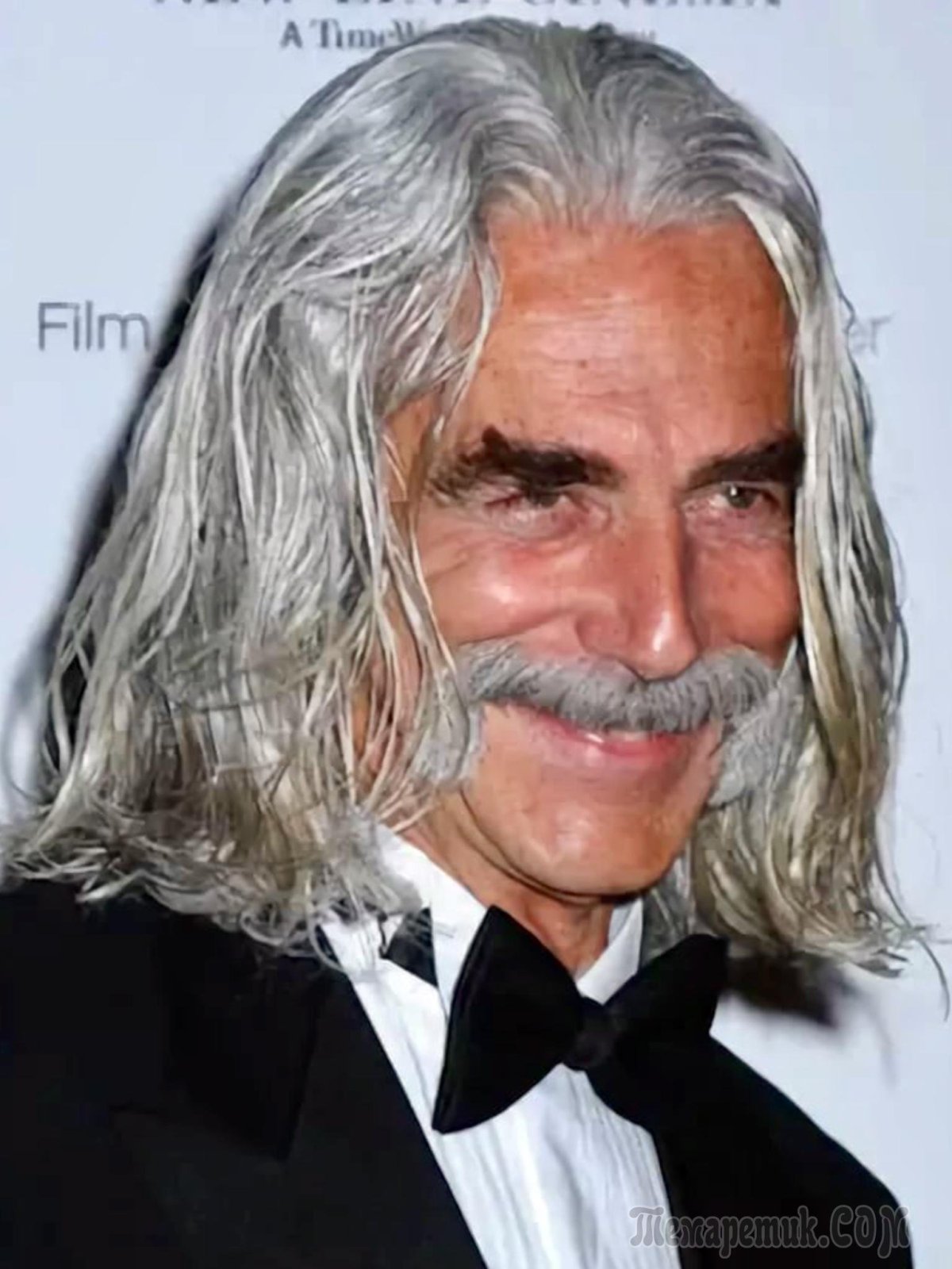 Сэм Эллиотт с длинными волосами