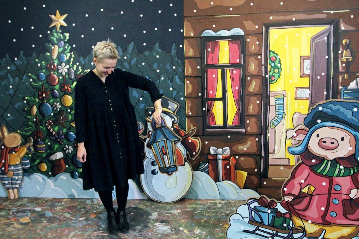 Елка в стиле Простоквашино