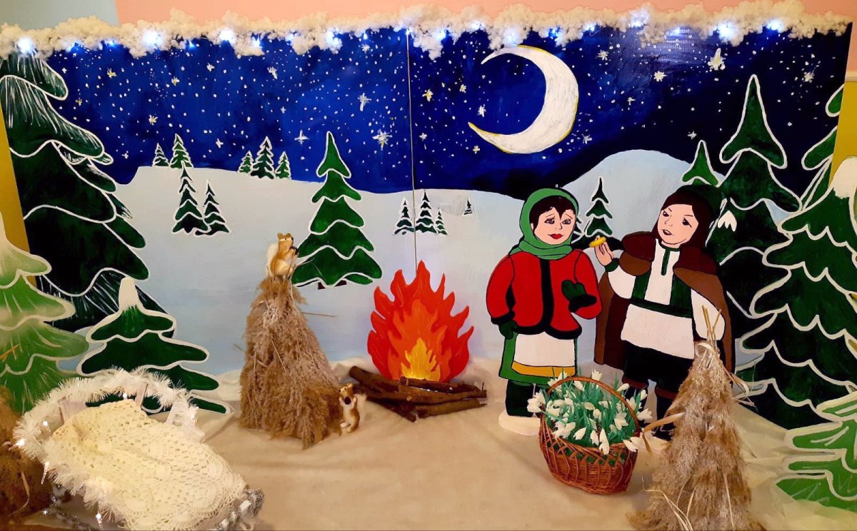 Оформление в стиле сказки 12 месяцев