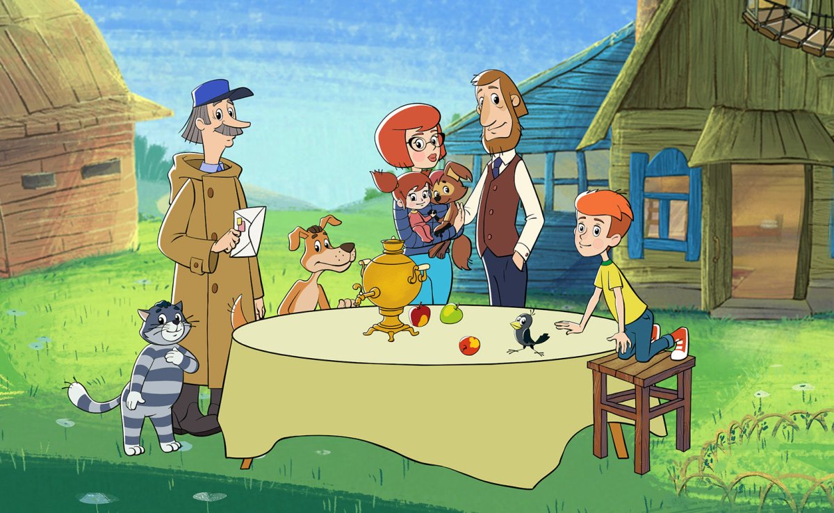 Дядя Федор из мультика Простоквашино