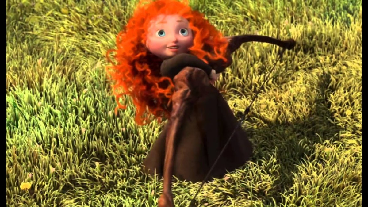 Мерида Храброе сердце в детстве