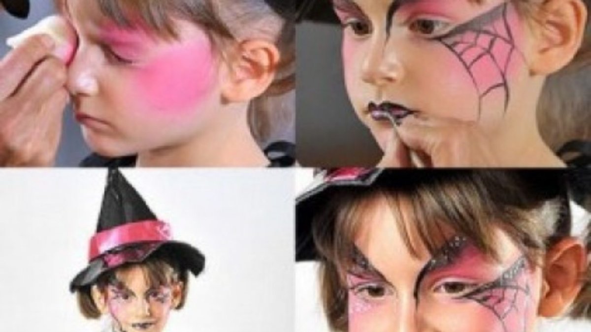 Макияж на Хэллоуин для детей