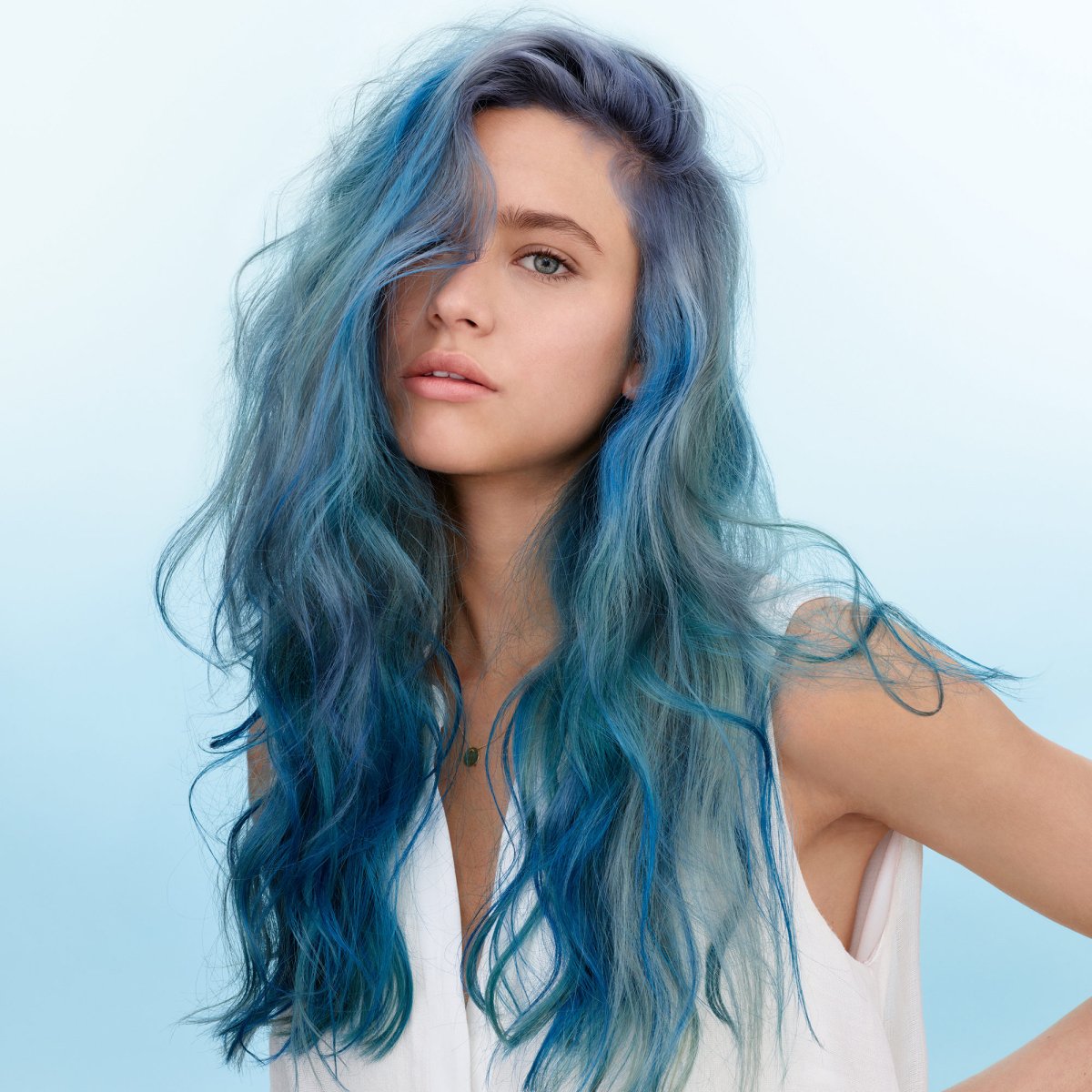 Необычный цвет волос натуральный