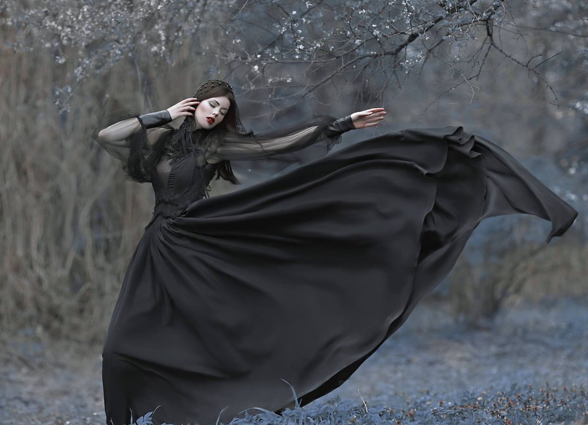 Ведьма фотосессия