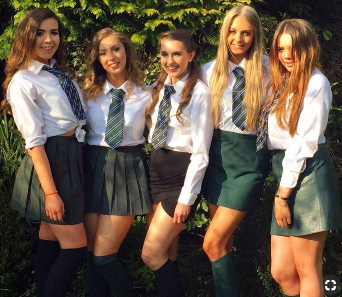 Красивые школьницы в Америке