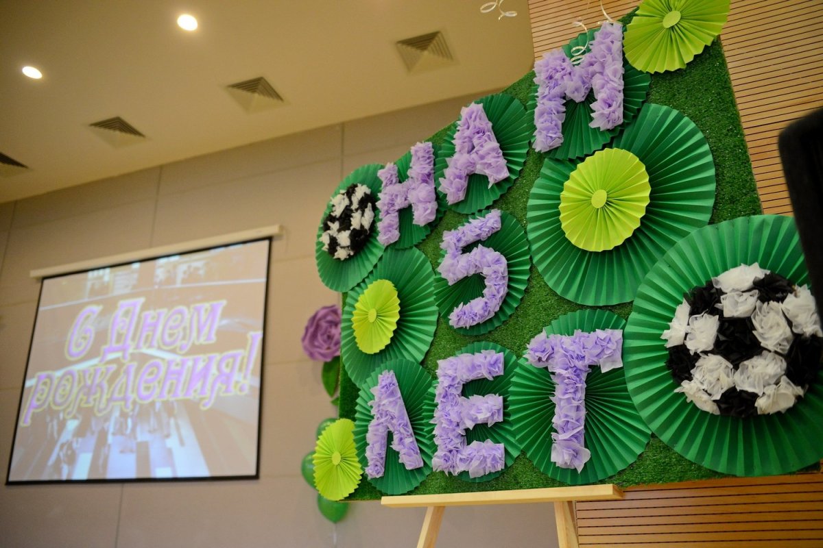 Украшение класса к юбилею школы