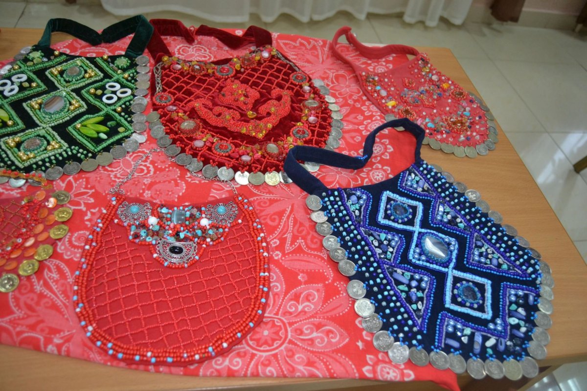 Башкирские нагрудники Хайбуллинские