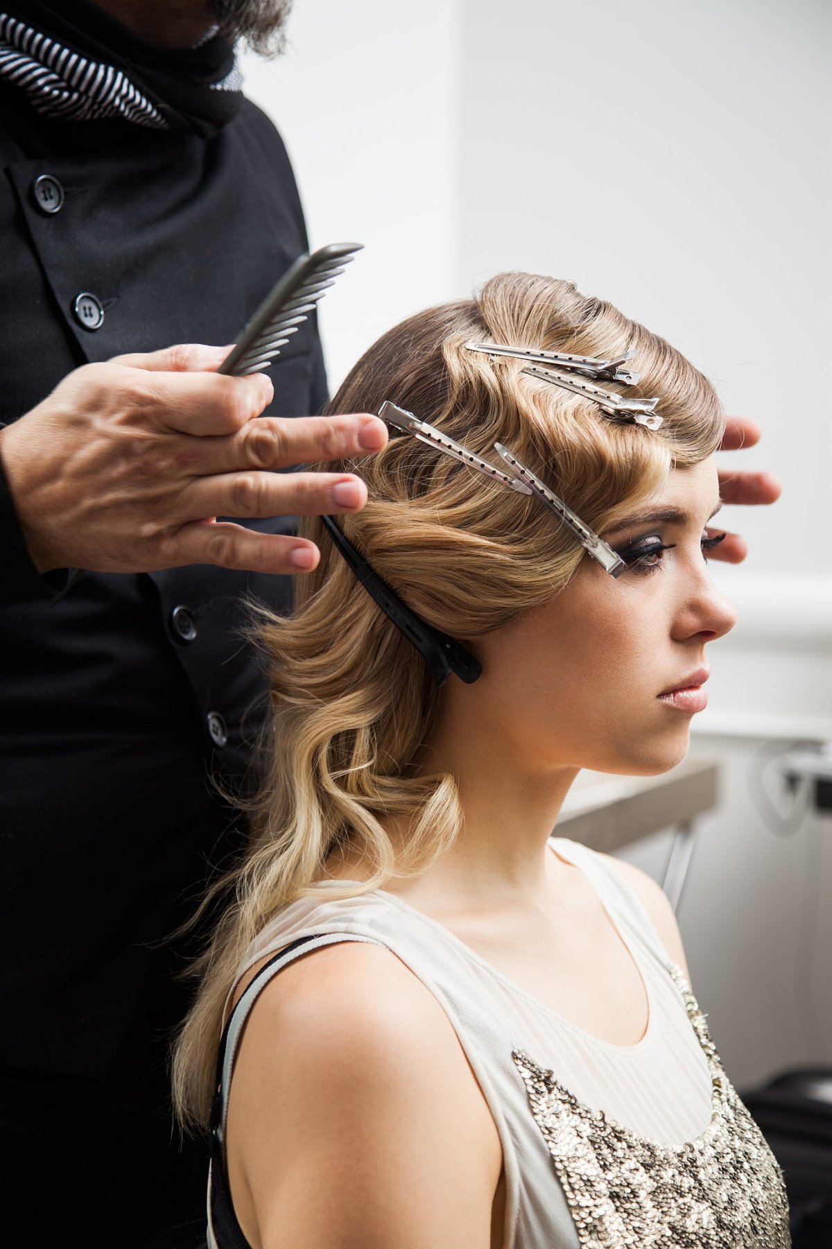 Голливудская волна в стиле Гэтсби