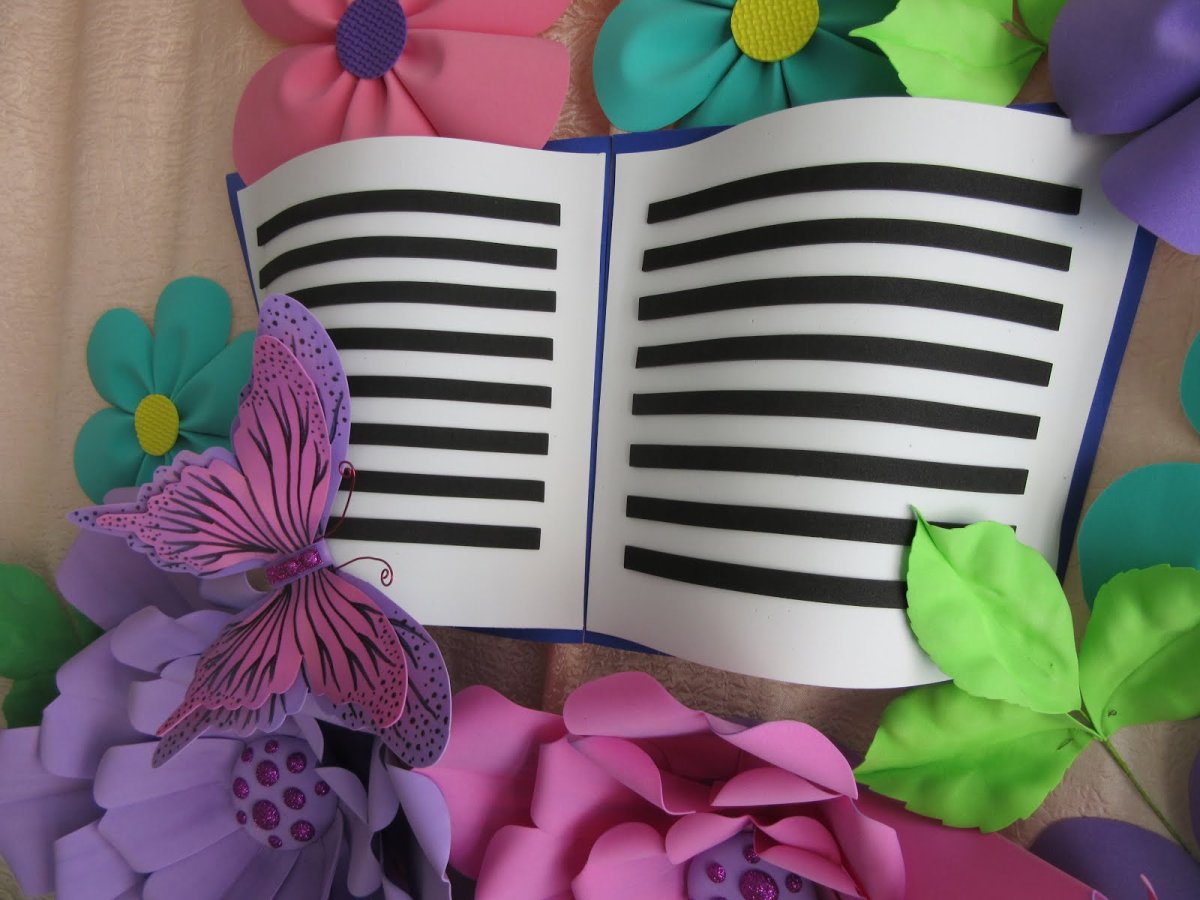 Оформление сцены на день учителя