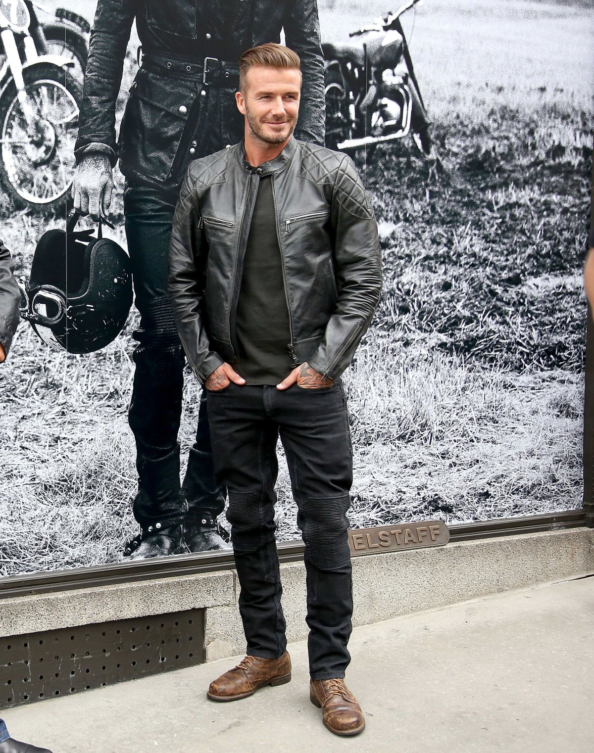 Дэвид Бекхэм Belstaff