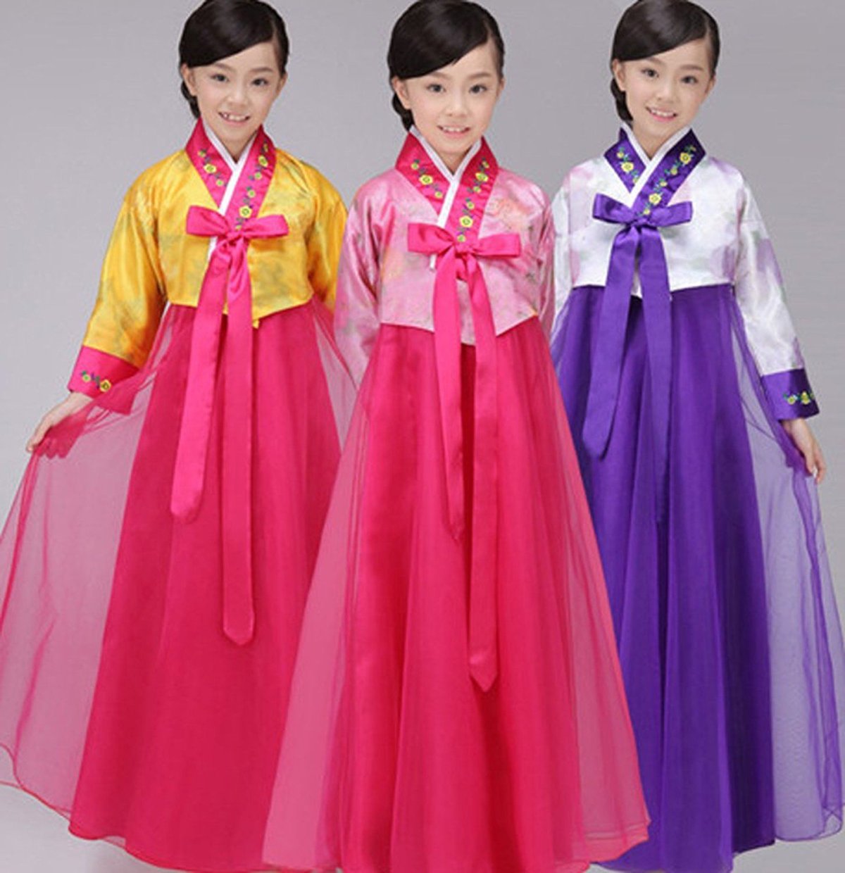 Корейские национальные платья ханбок