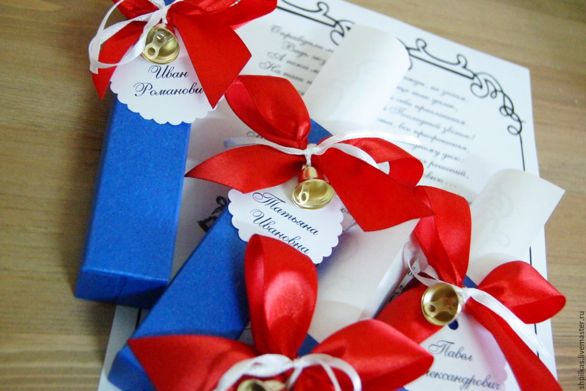 Оригинальные пригласительные на последний звонок