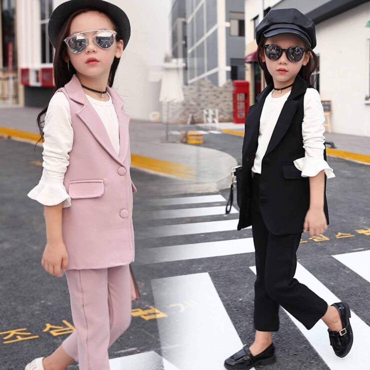 Модные костюмы для девочек