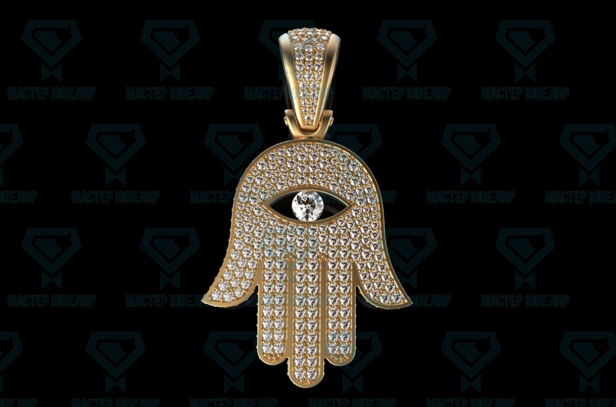 Кулон Хамса k376