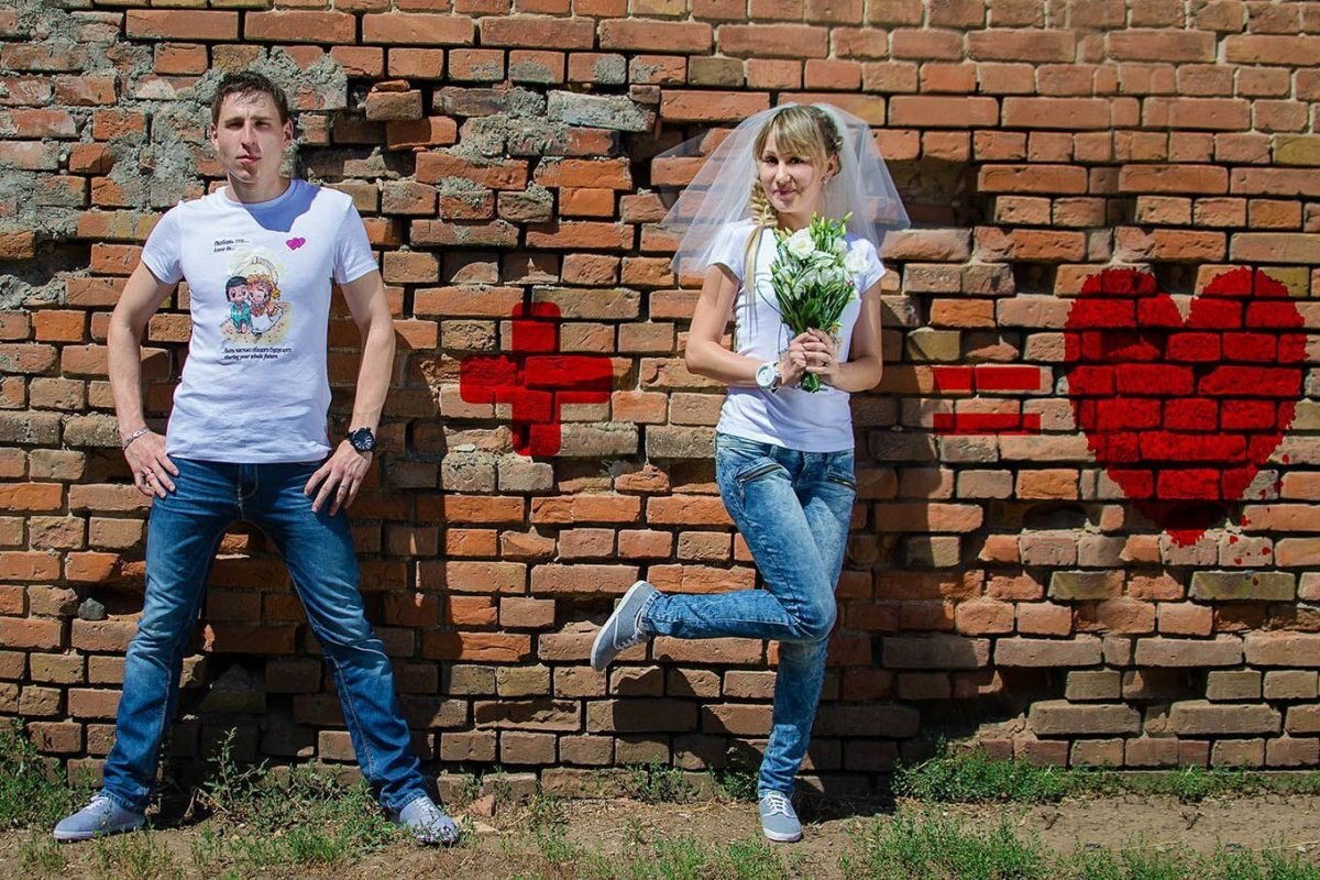 Необычная одежда на свадьбу