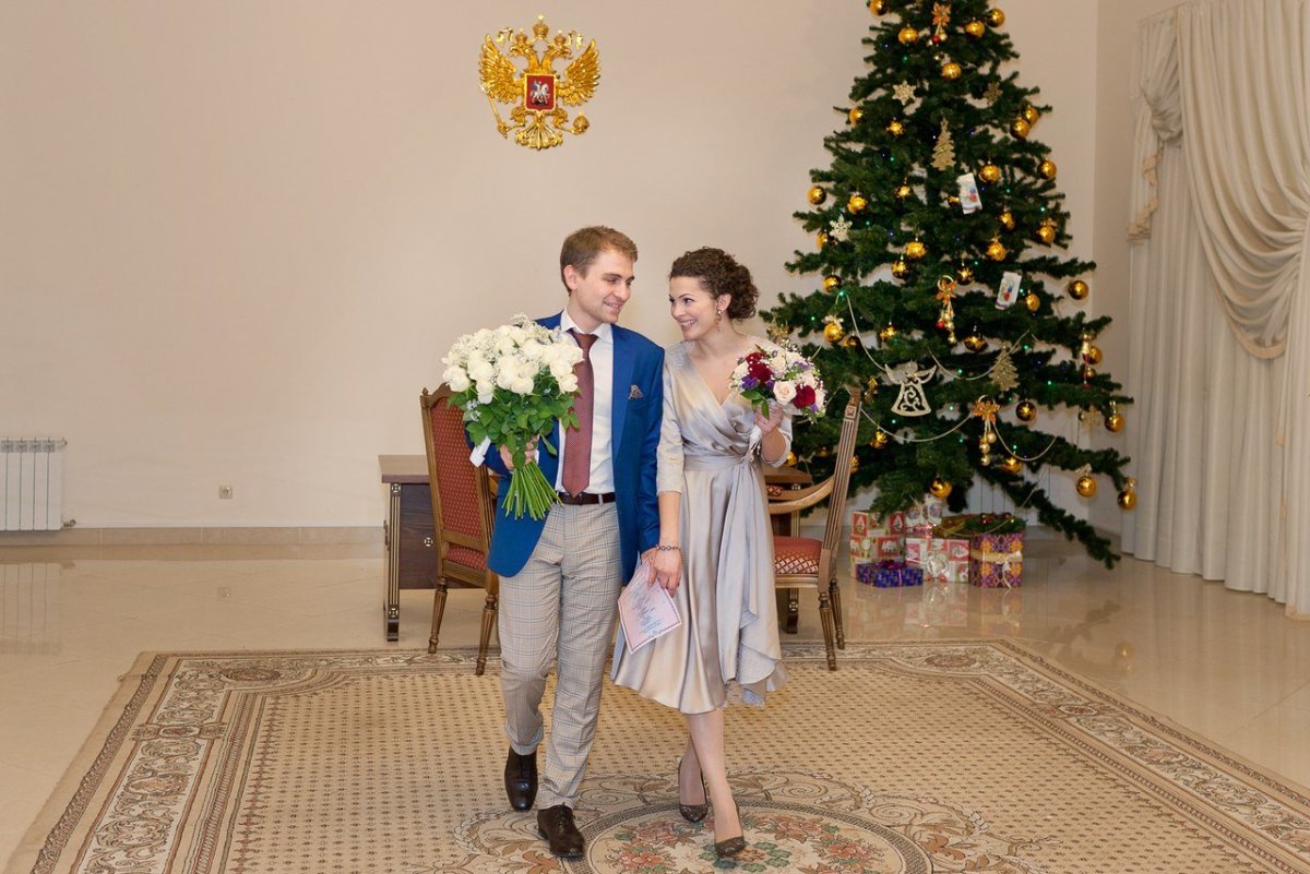 Платье для росписи в ЗАГСЕ